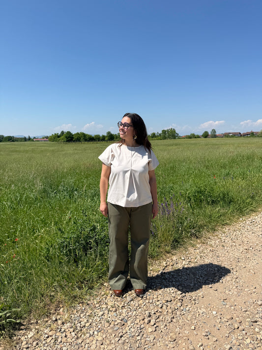 Top Legame beige