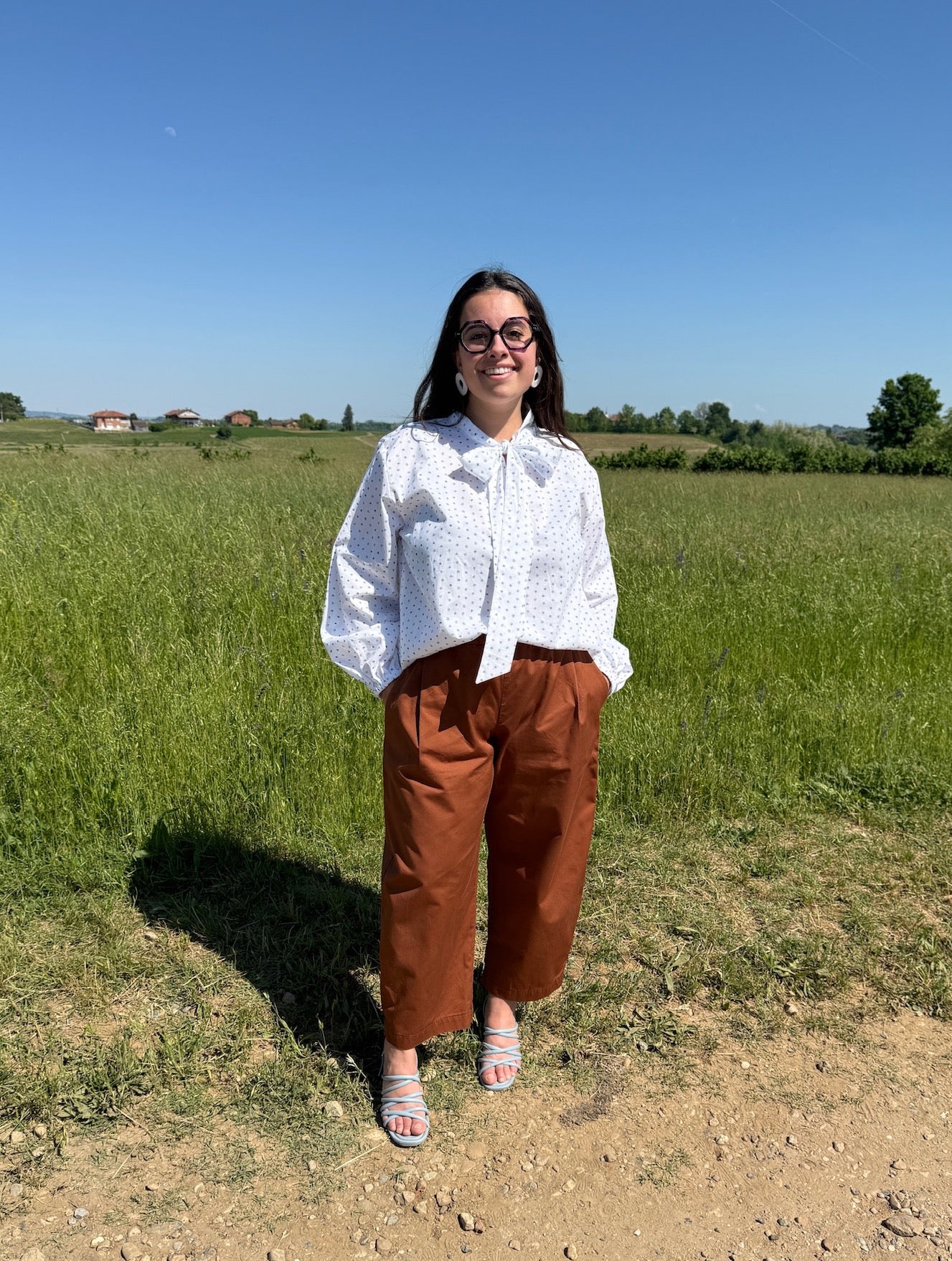Pantaloni Goji denim