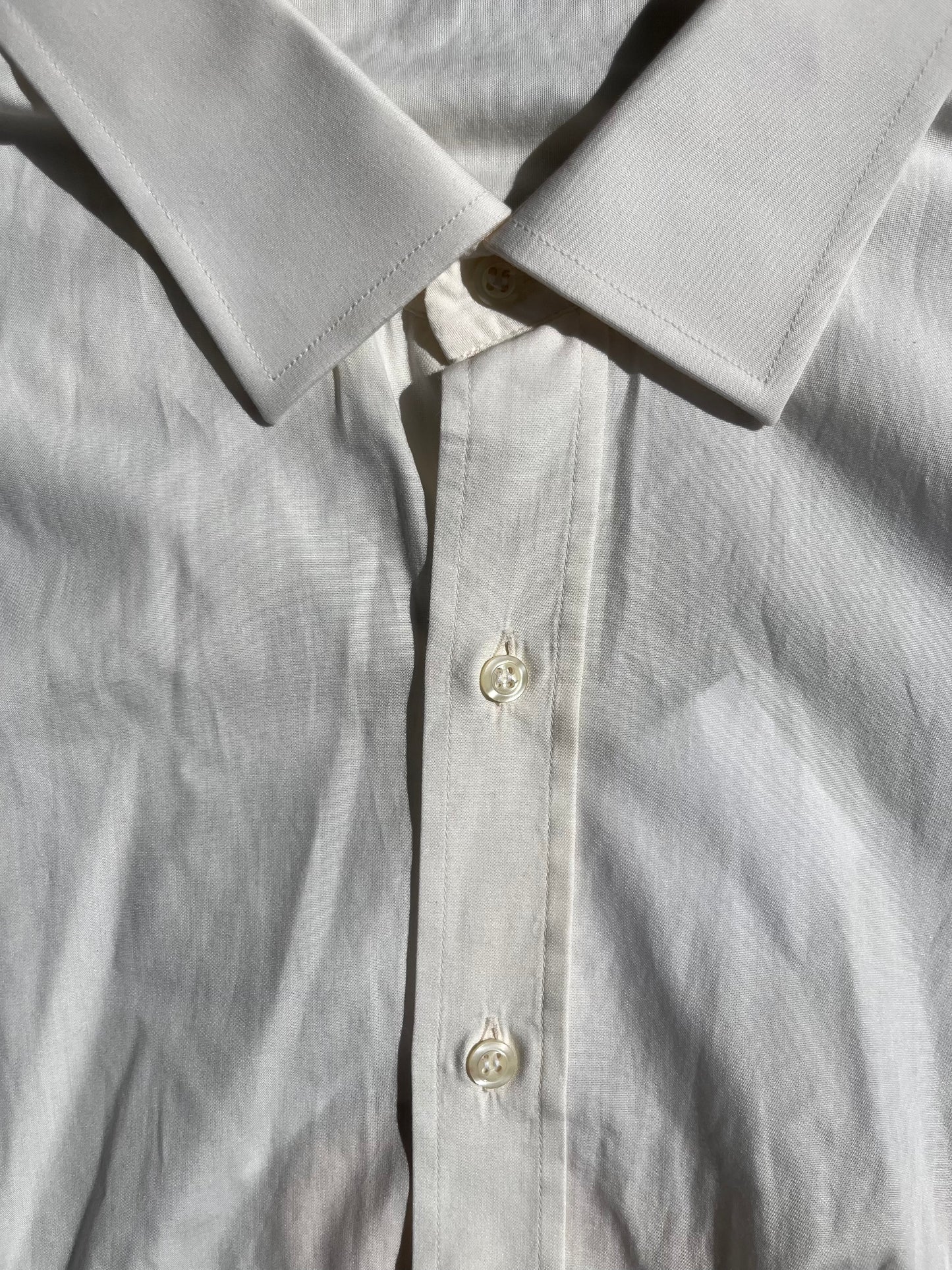 Camicia panna + elastico bordeaux
