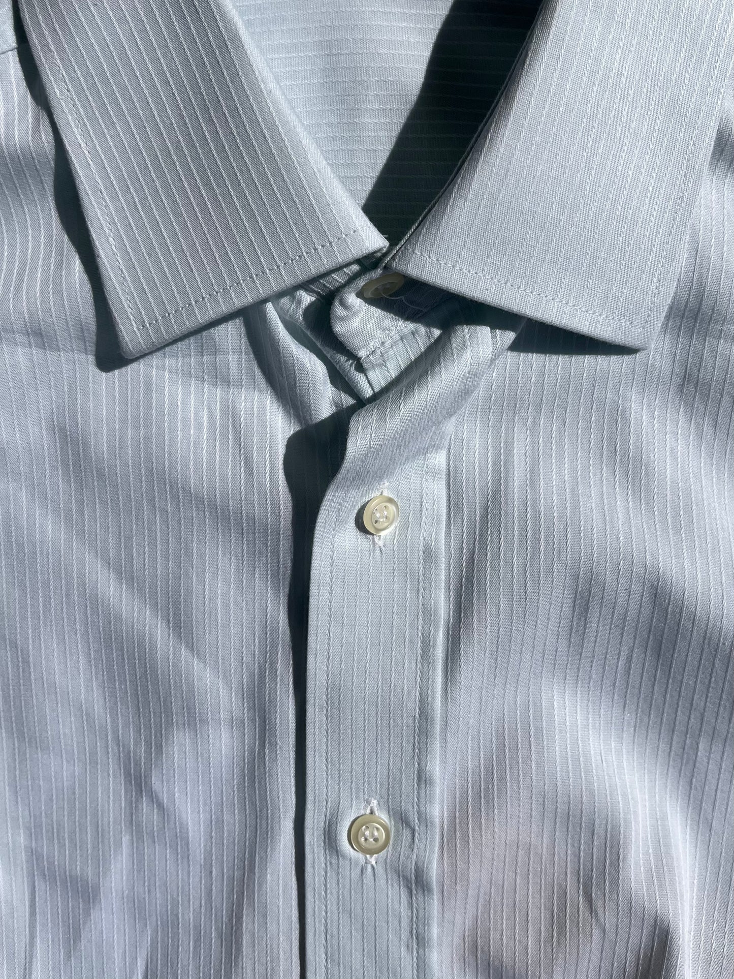 Camicia verde acqua + elastico blu