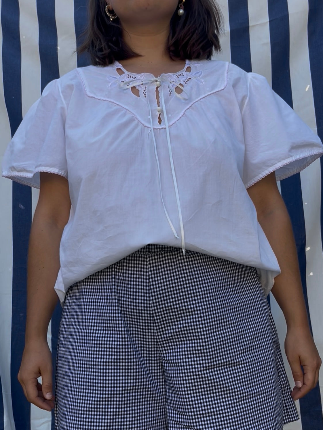 Camicia da notte upcycled 1