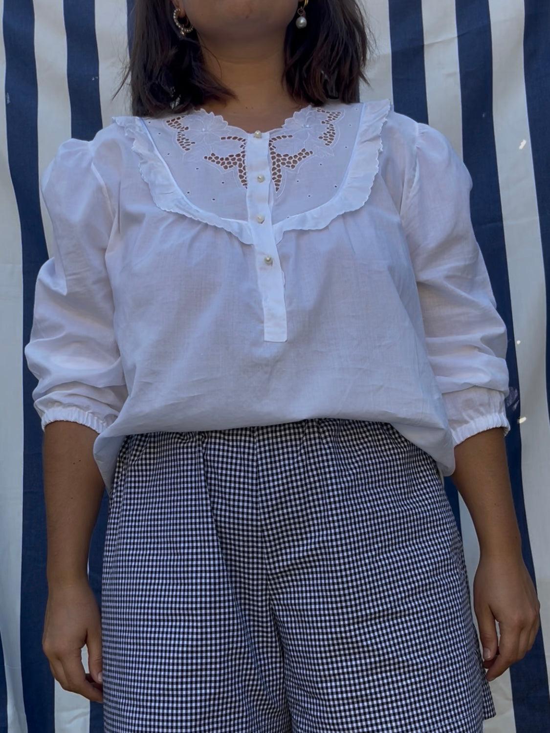 Camicia da notte upcycled 3