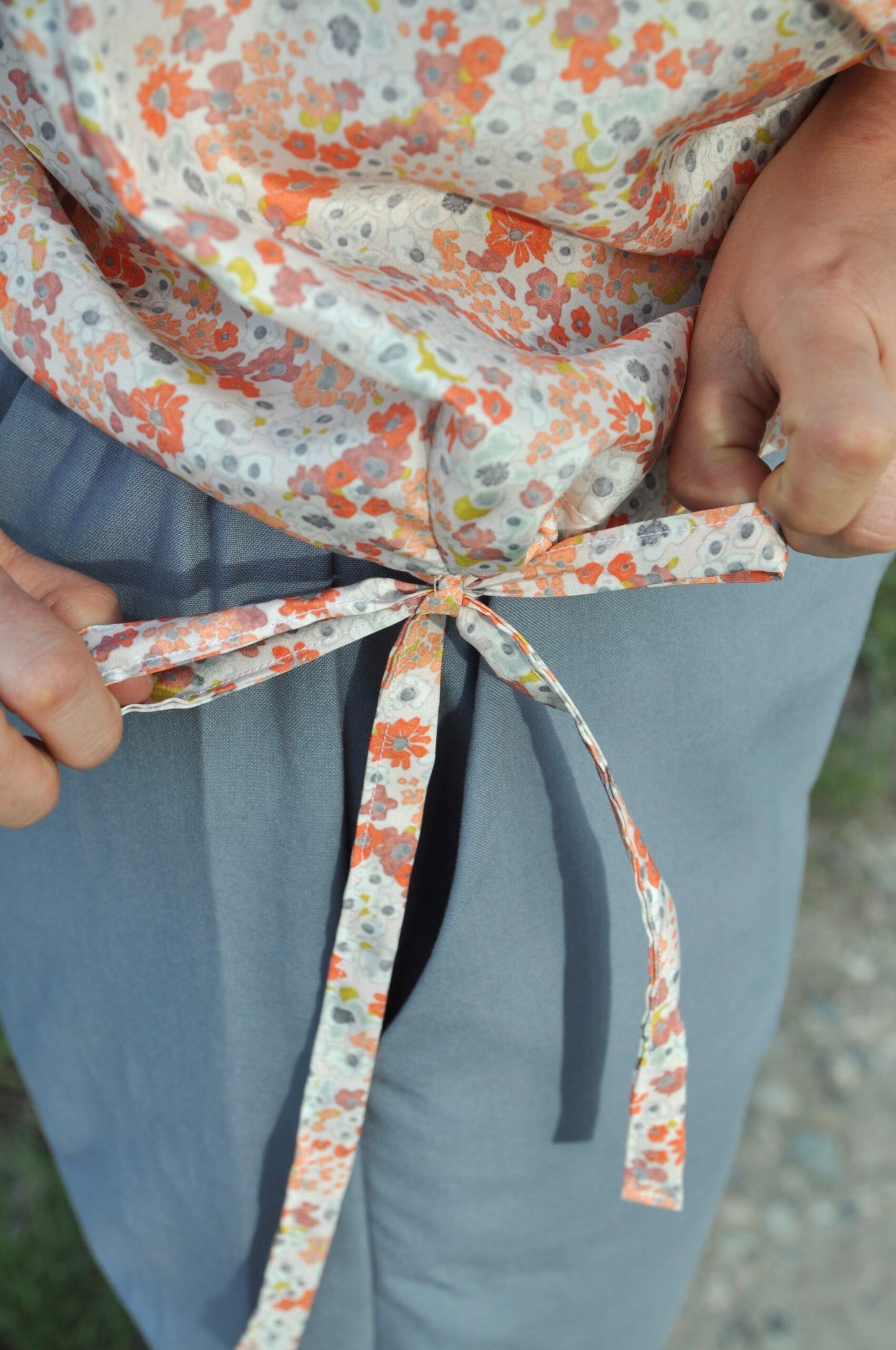 Blusa fiocchi fiori