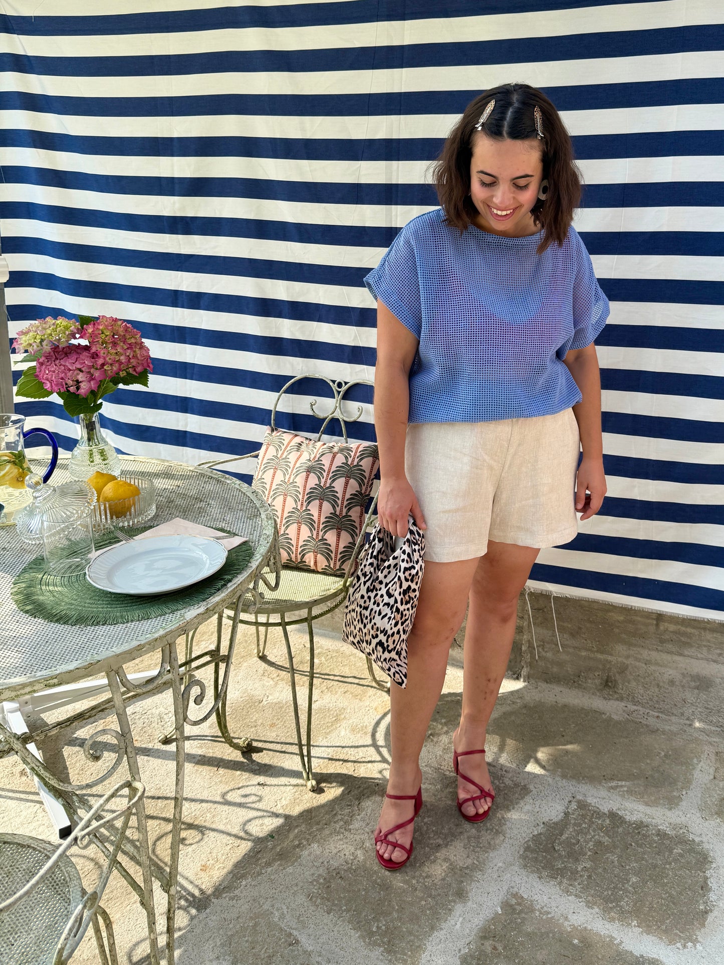 Maglia Basic a rete