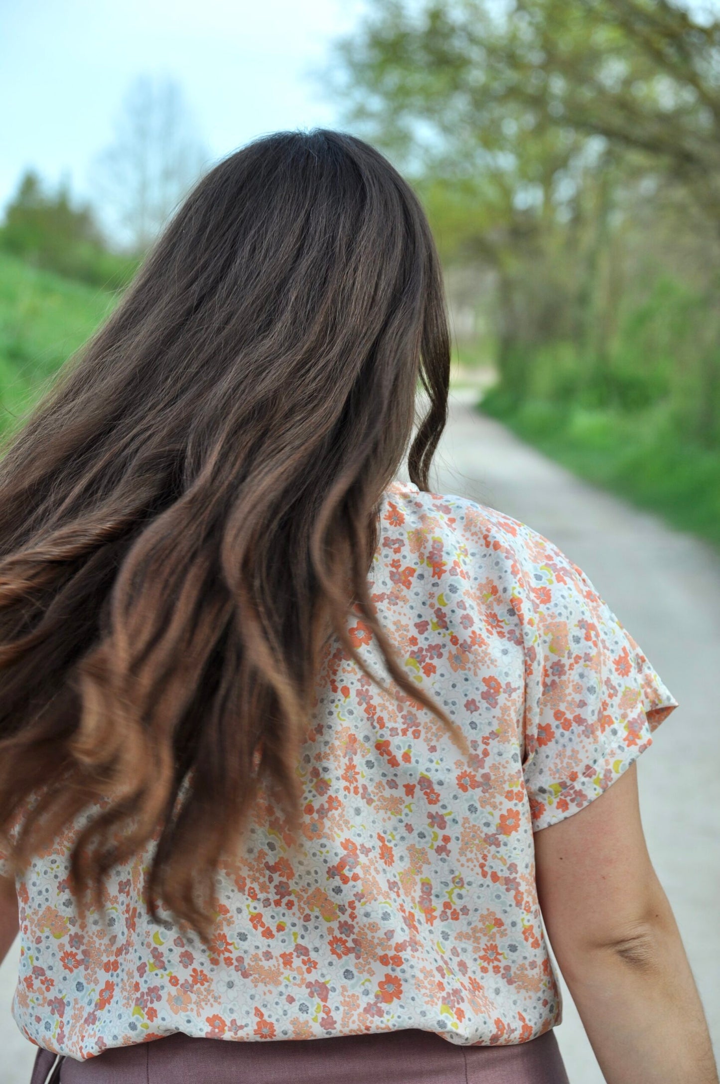 Blusa fiocchi fiori