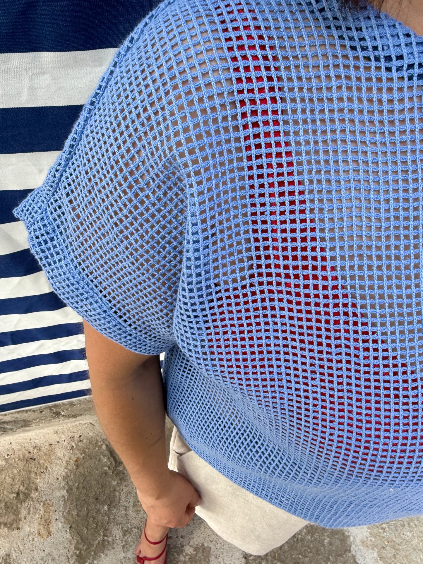 Maglia Basic a rete