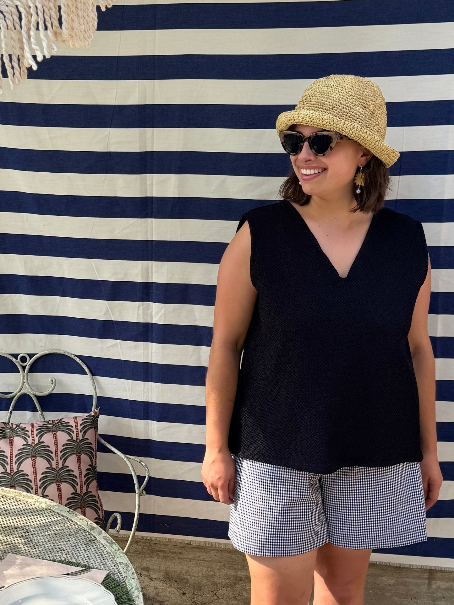 Blusa Nami blu
