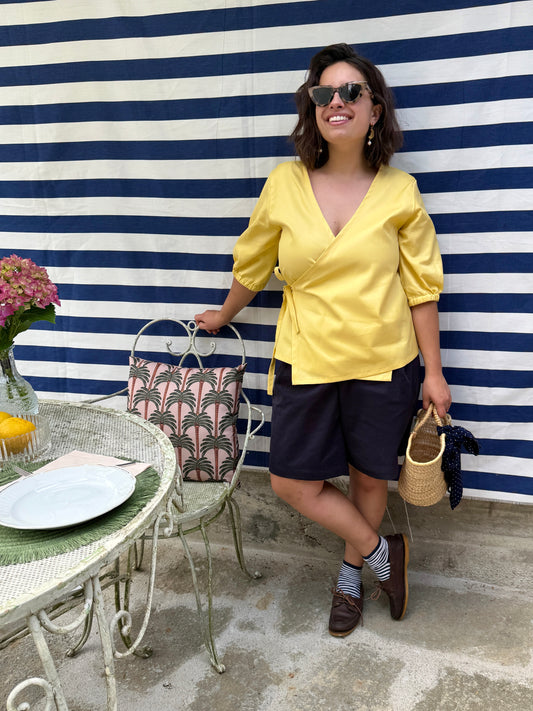 Blusa Clementina gialla