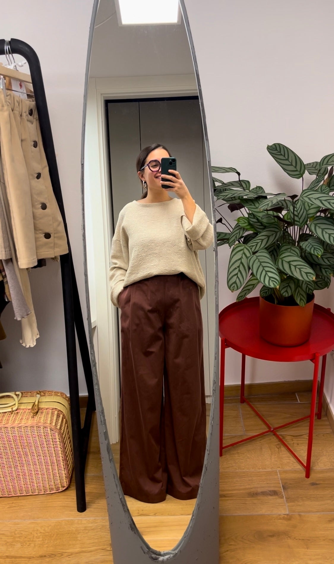 Maglione Brina lana bouclè beige