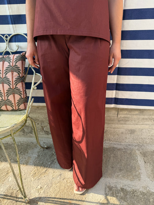 Pantalone Evergreen marrone