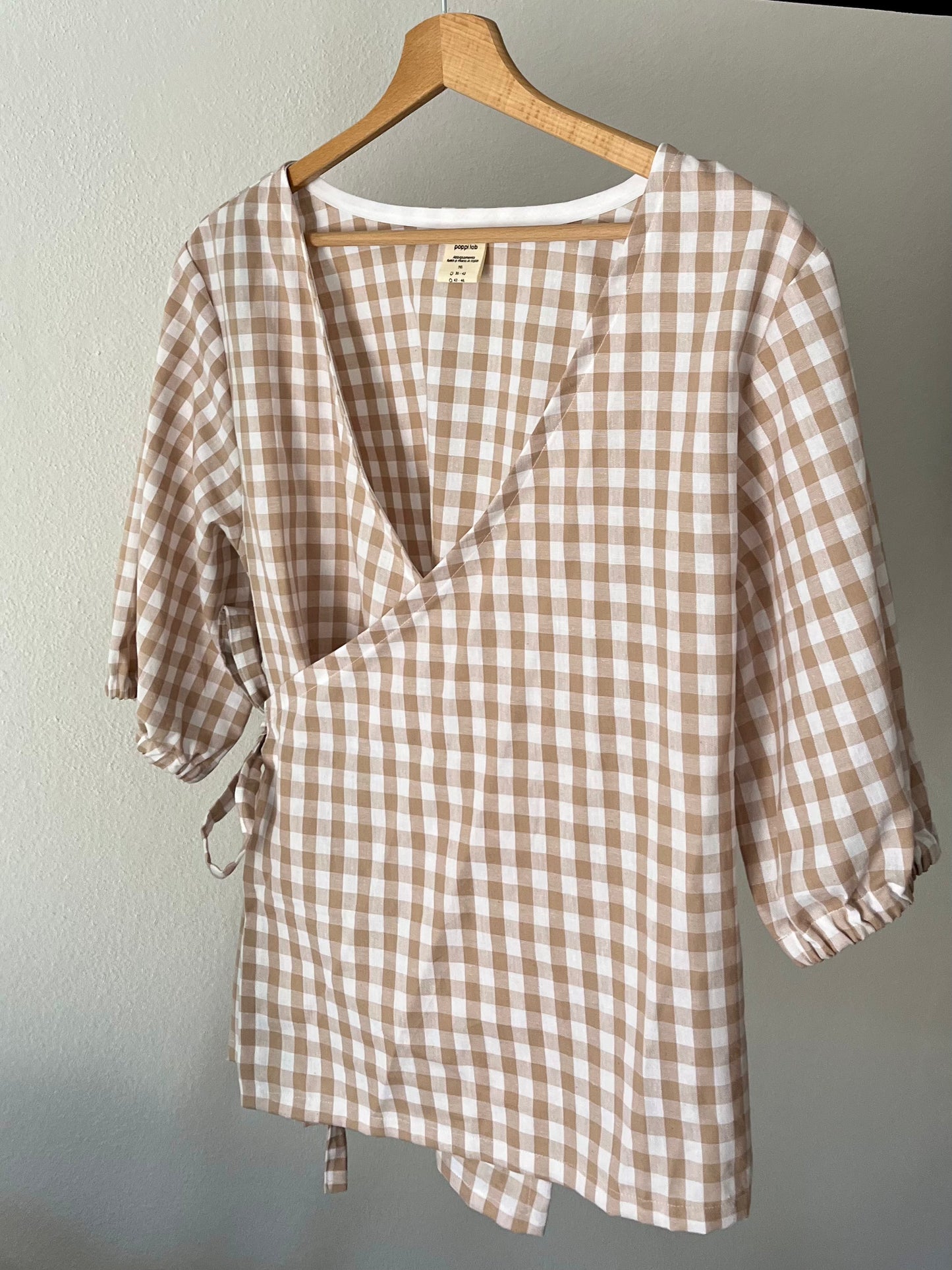 Blusa Clementina quadri