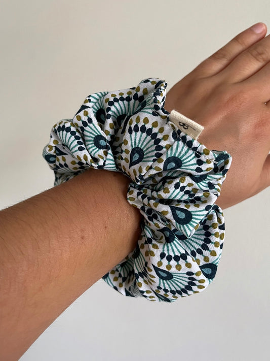 Scrunchie fantasia ventagli