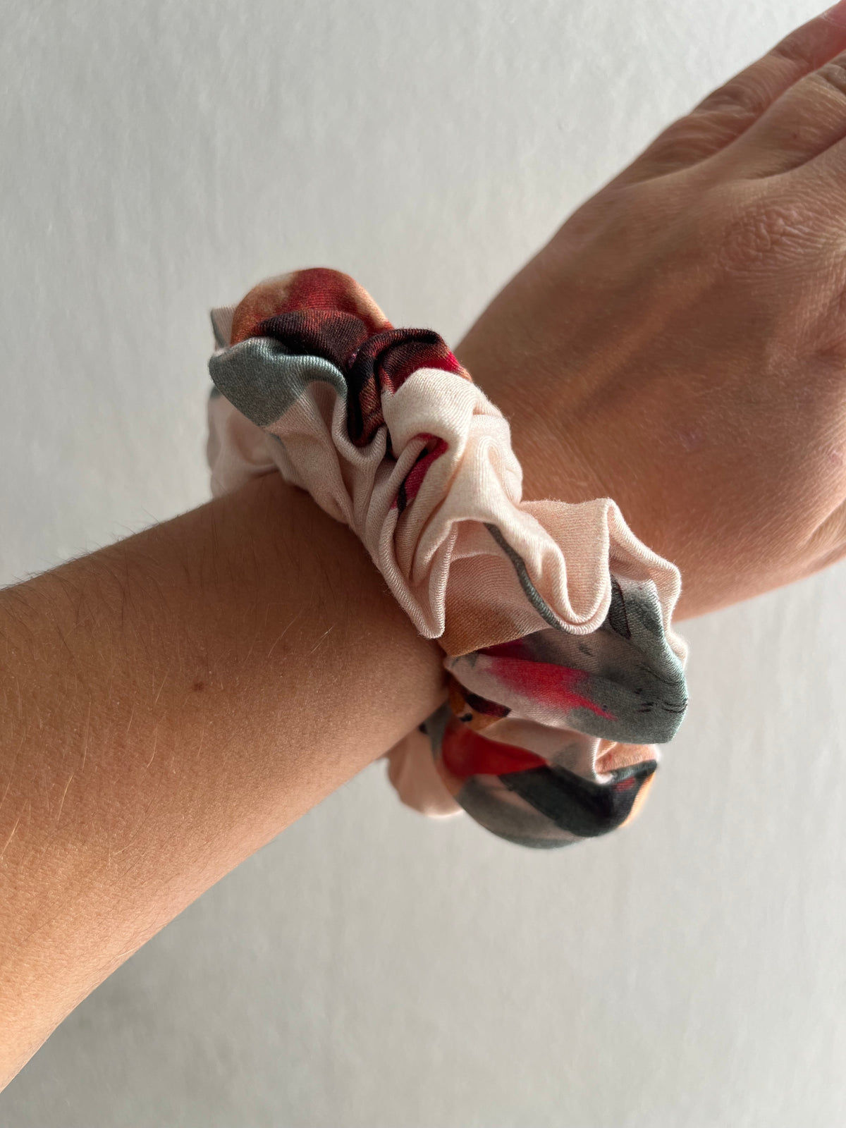 Scrunchie fantasia acquerello
