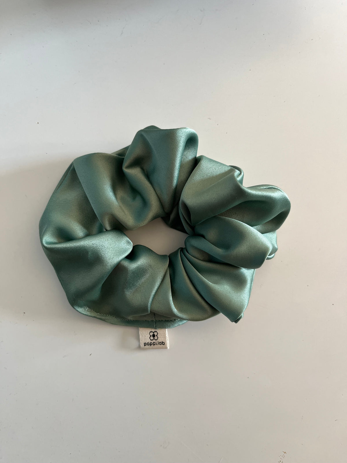 Scrunchie verde salvia