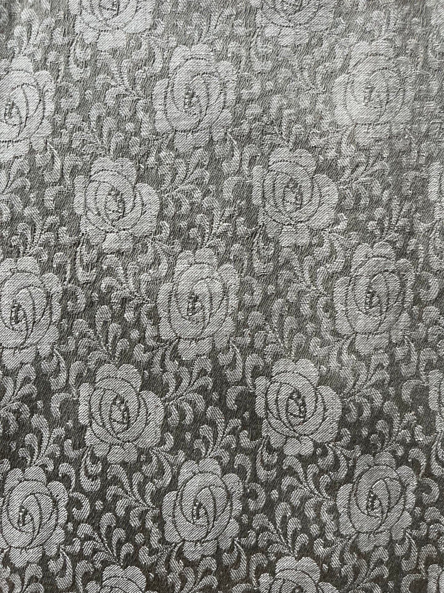 Gilet cotone a fiori