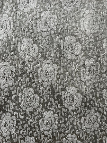 Gilet cotone a fiori