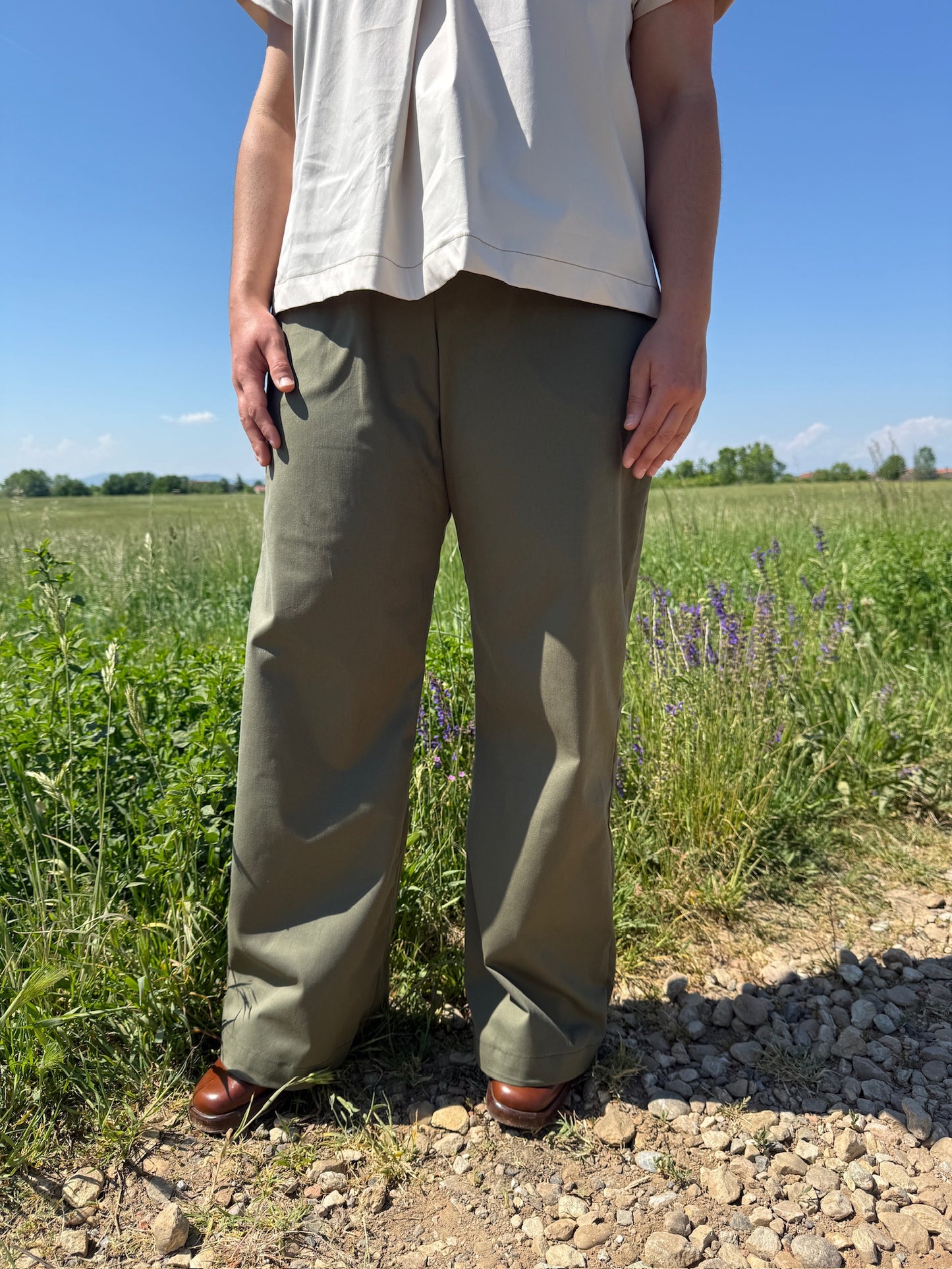 Pantaloni Mirtillo 2.0 verde