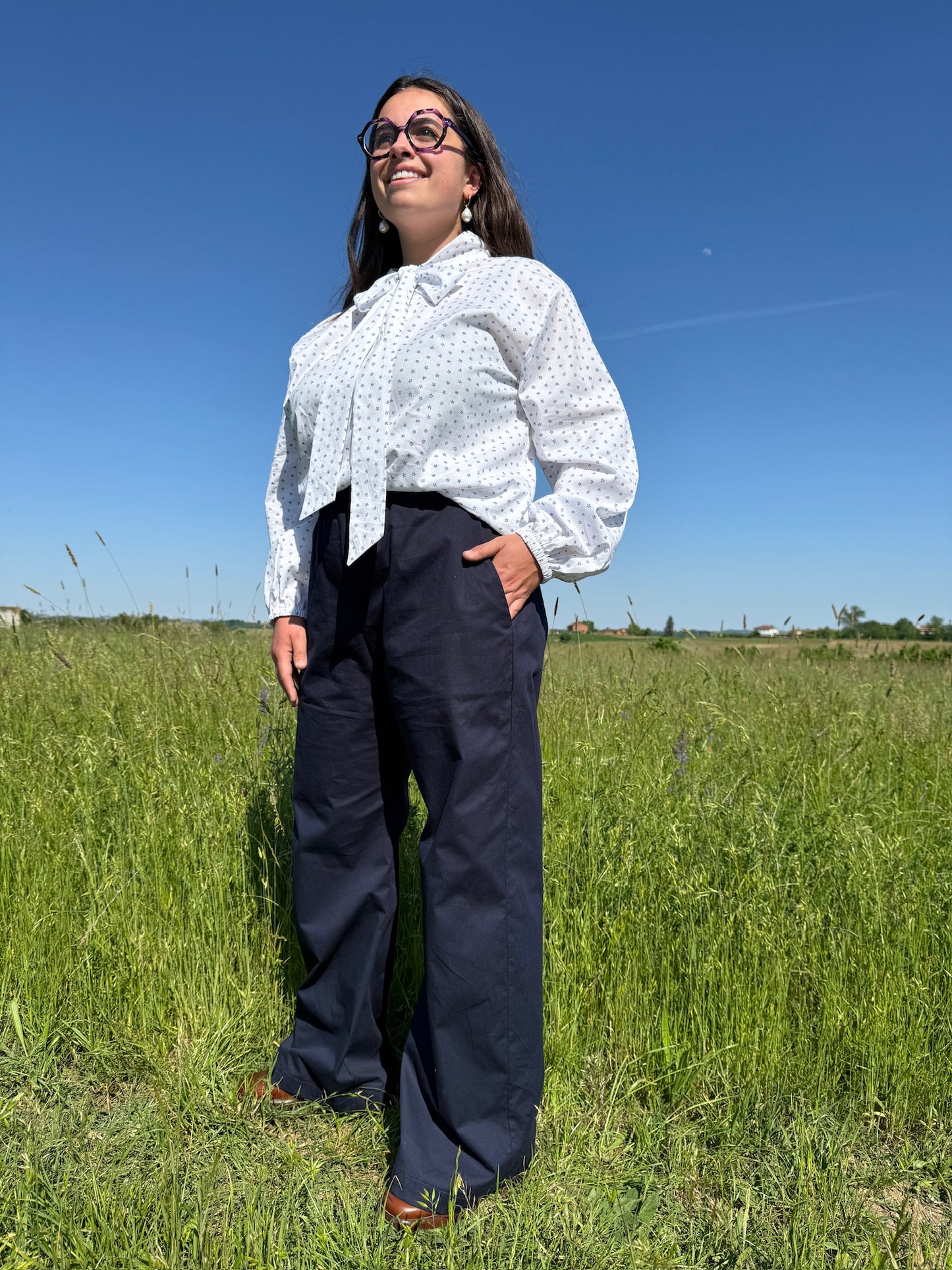 Pantaloni Mirtillo 2.0 blu