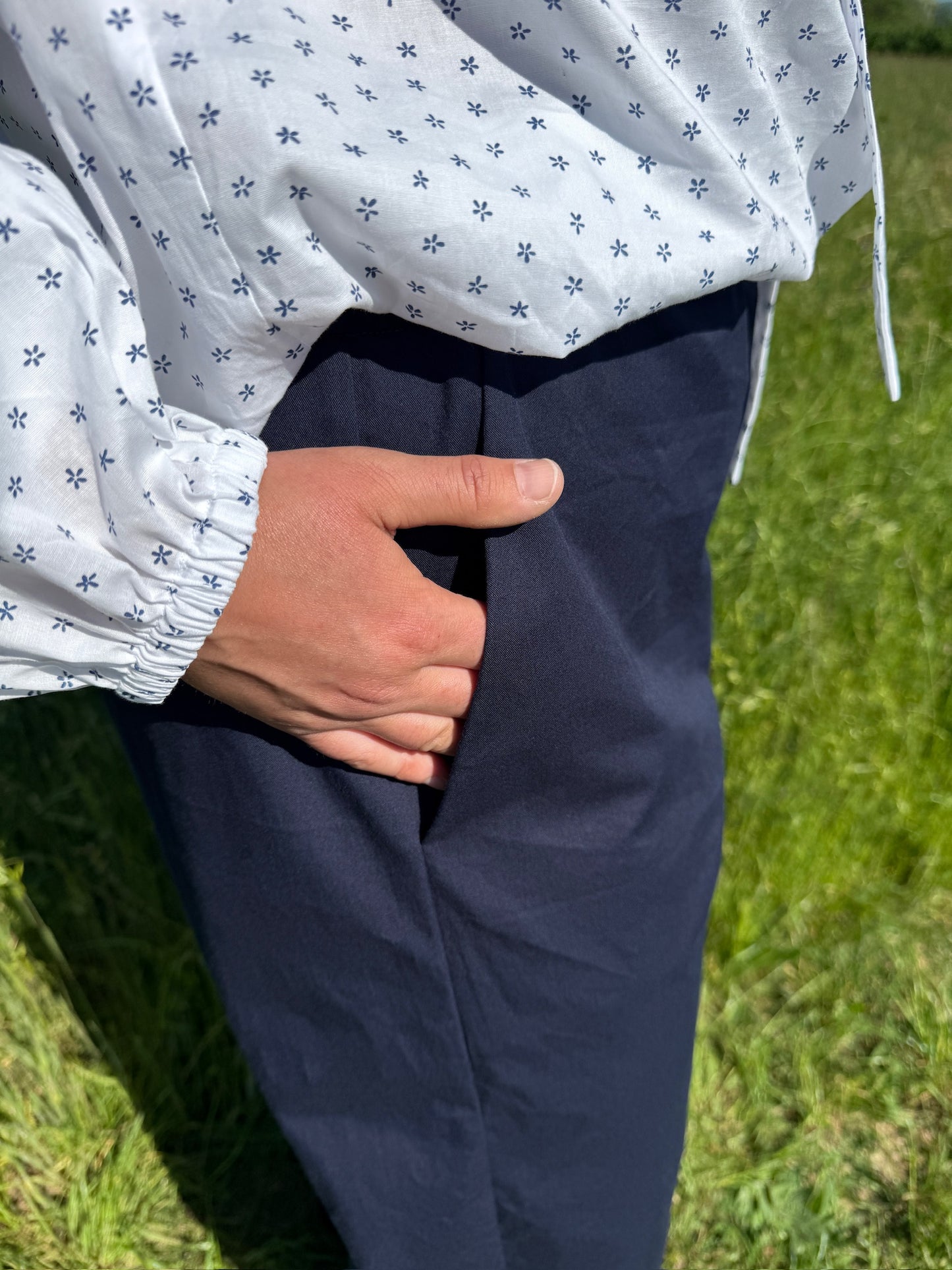 Pantaloni Mirtillo 2.0 blu