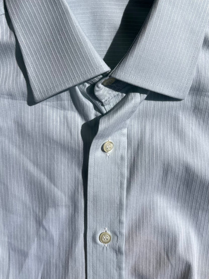 Camicia verde acqua + elastico blu