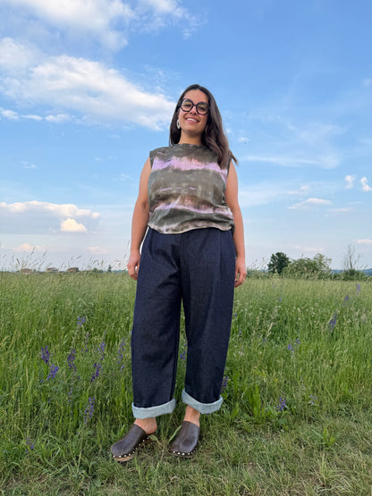 Pantaloni Goji tabacco