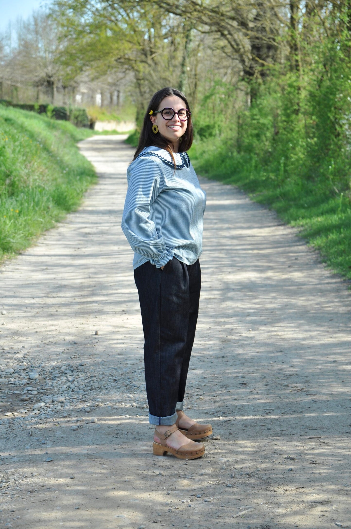 Pantaloni Vanilla denim