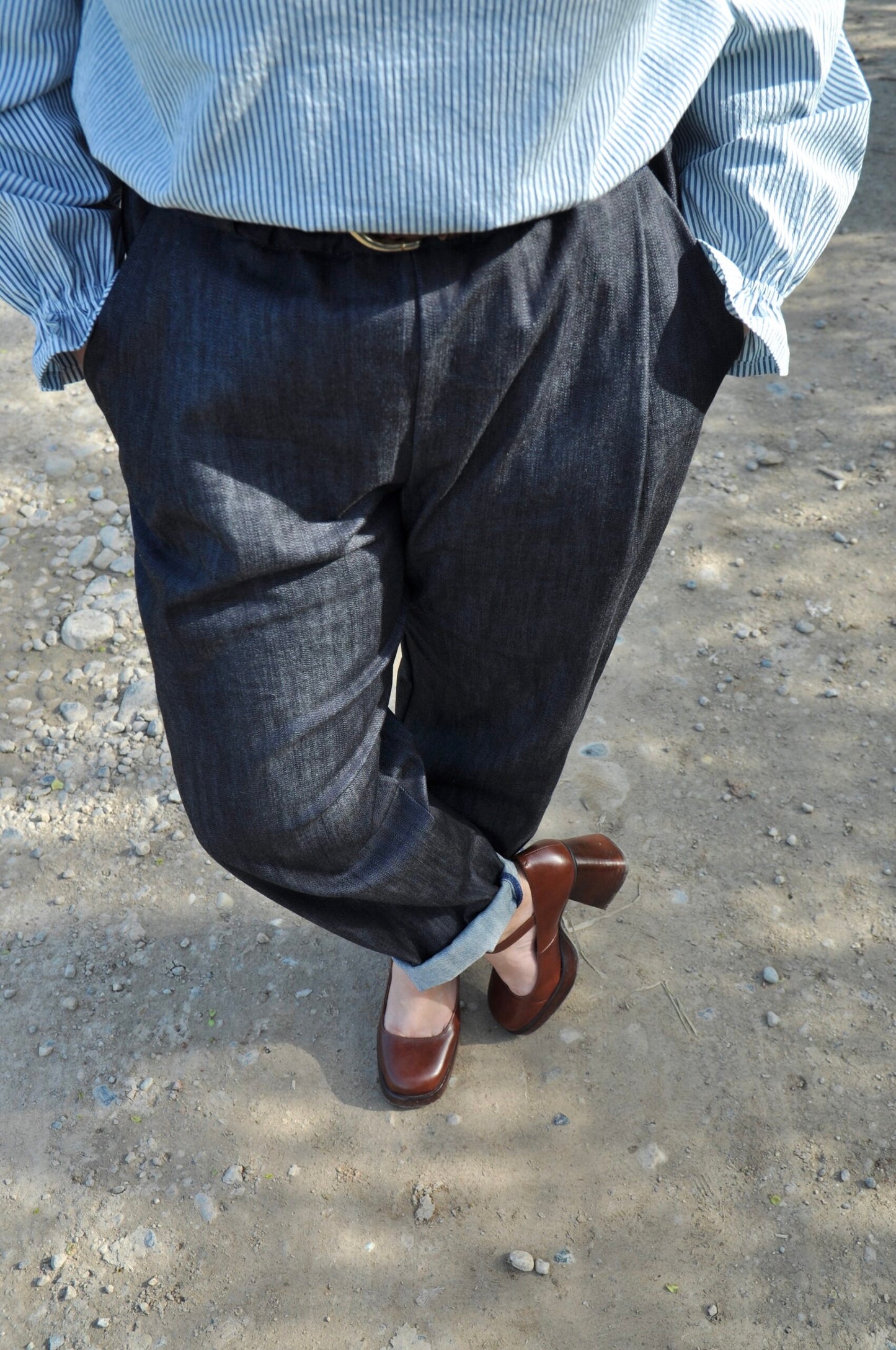 Pantaloni Vanilla denim