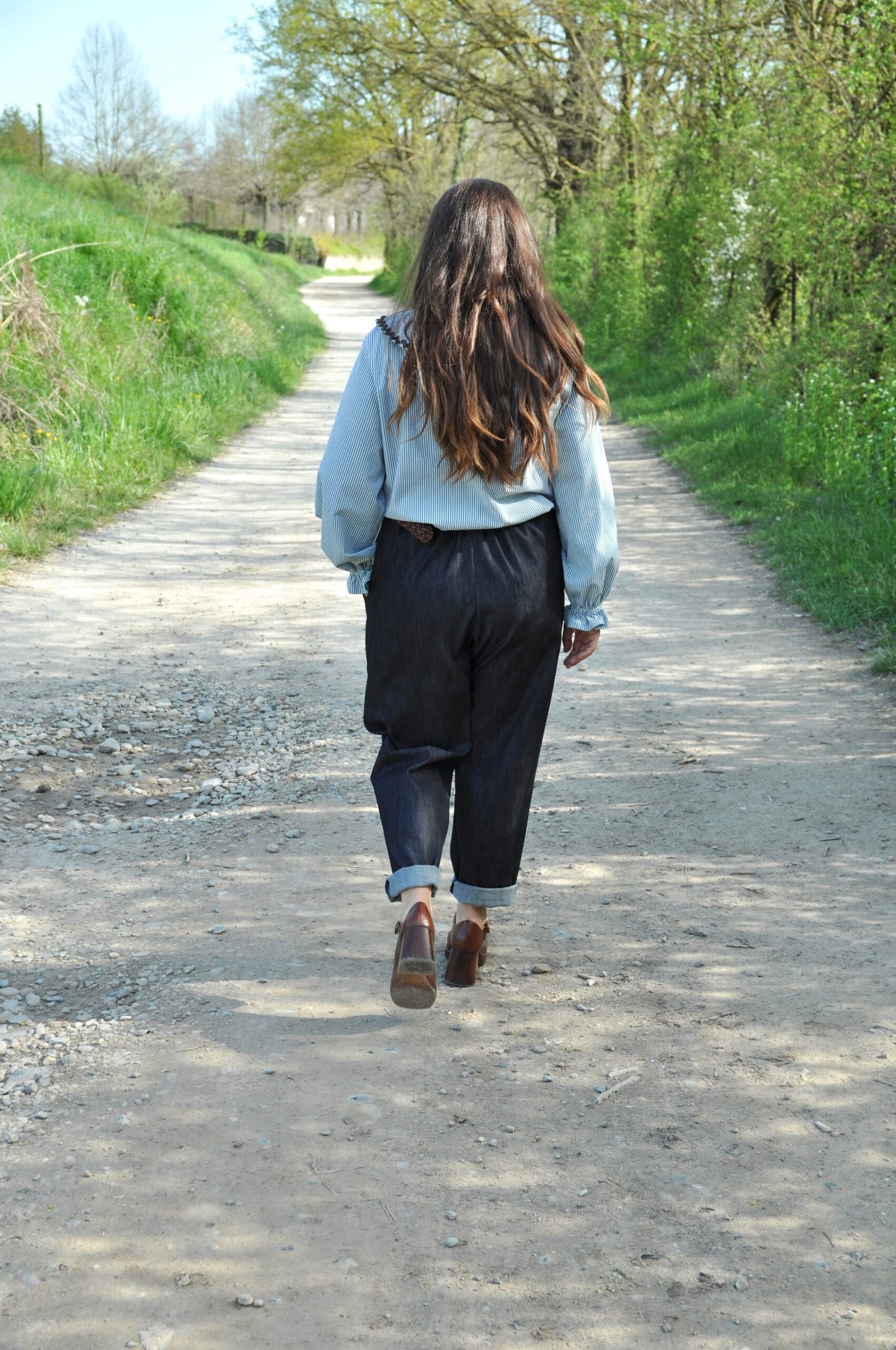 Pantaloni Vanilla denim