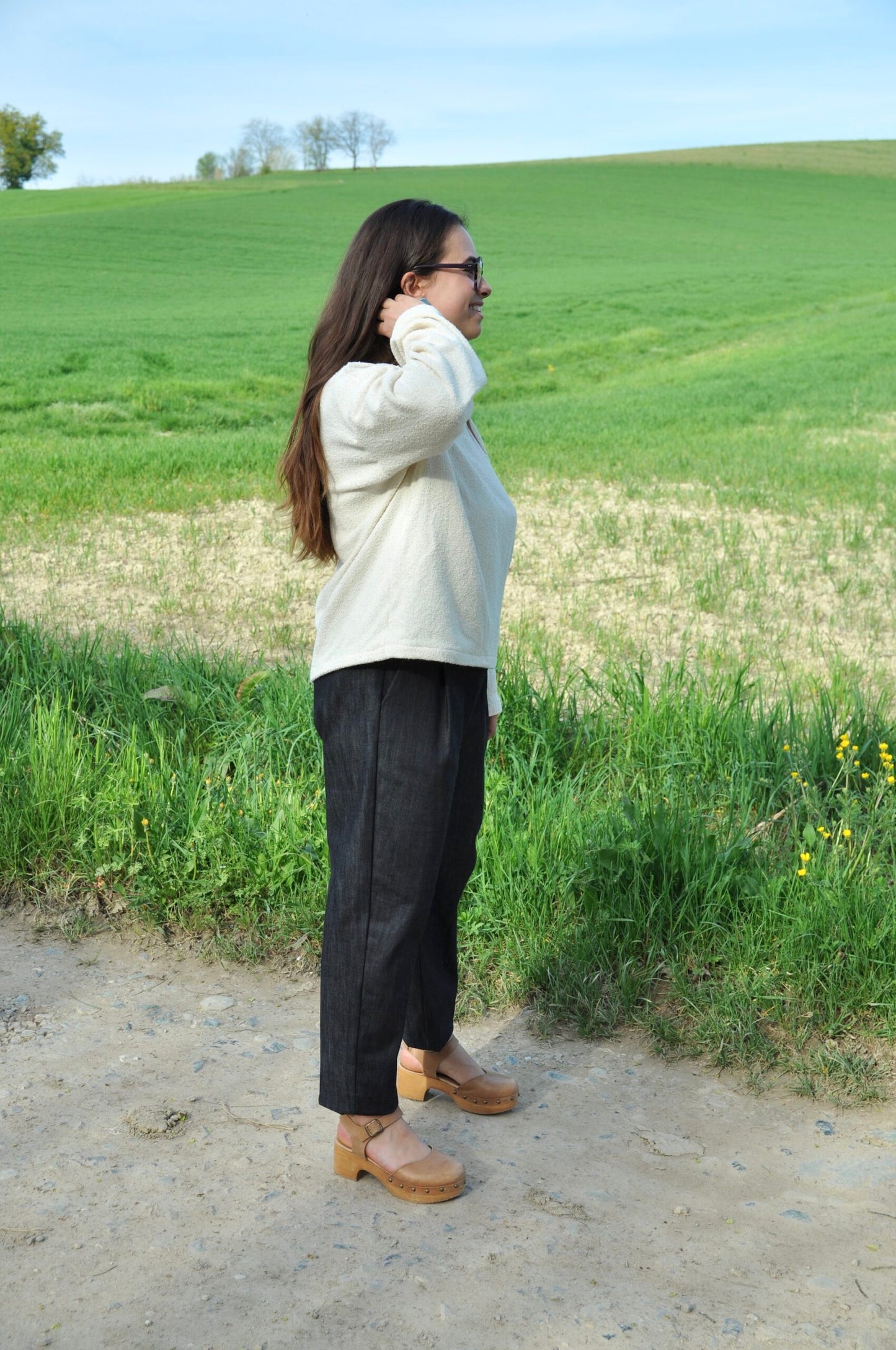 Pantaloni Vanilla denim