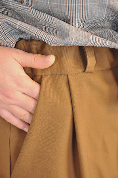 Pantaloni Evergreen lana marrone