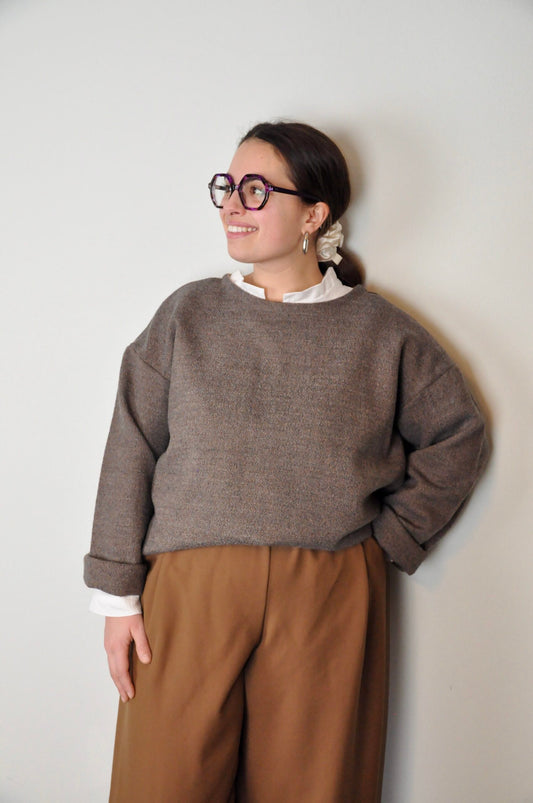 Maglione Brina lana melange