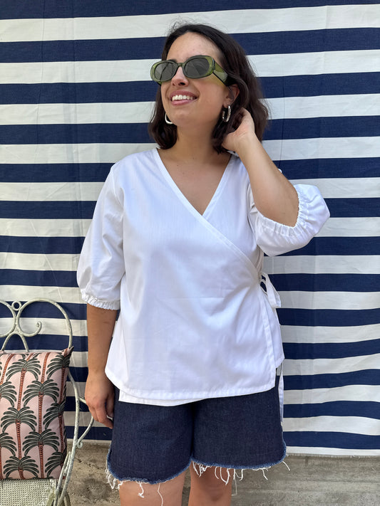 Blusa Clementina bianca