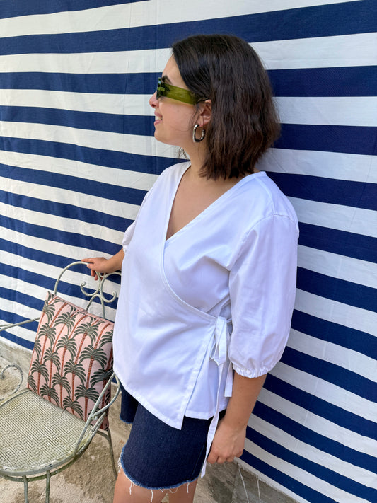 Blusa Clementina bianca