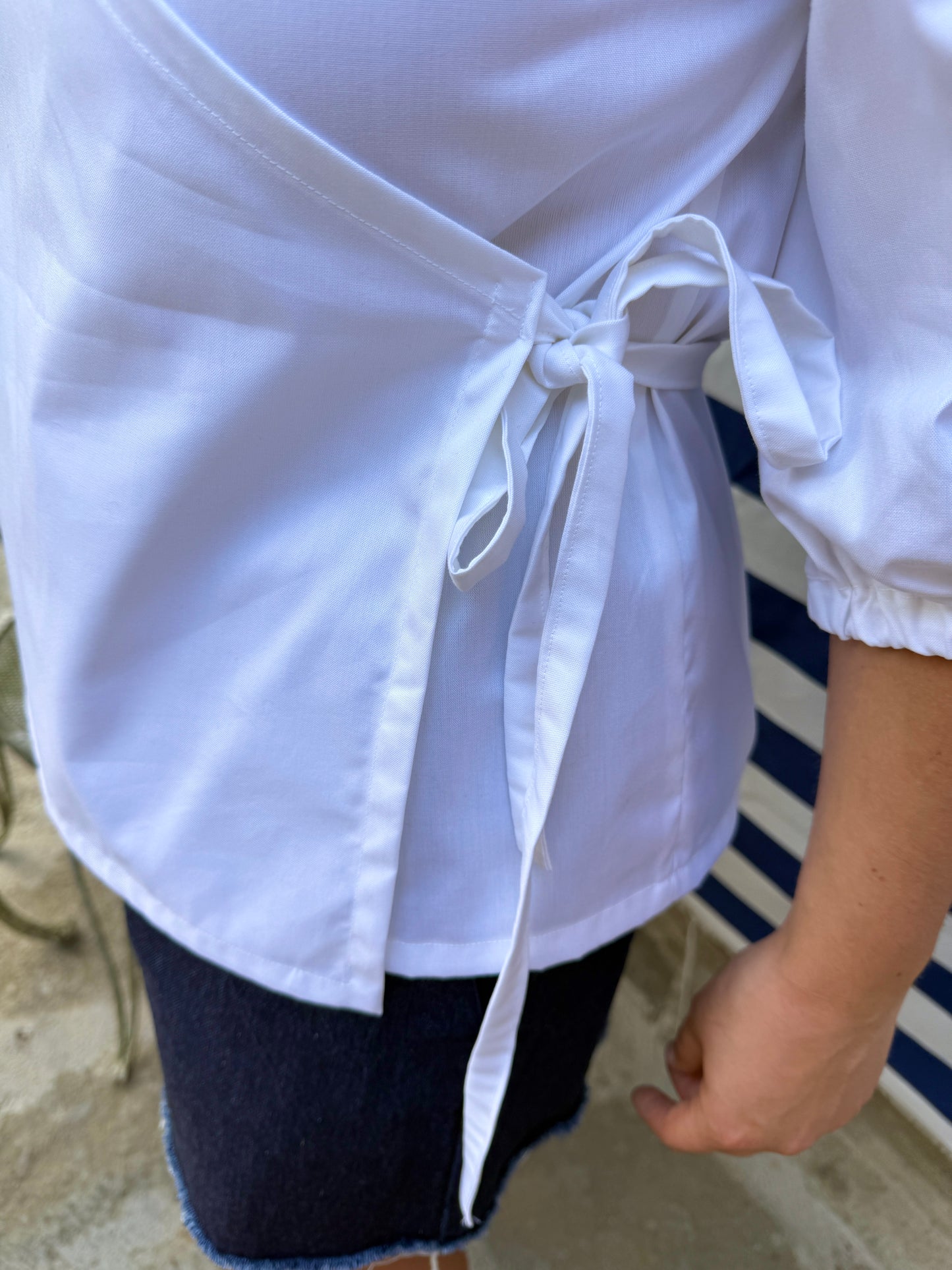 Blusa Clementina bianca
