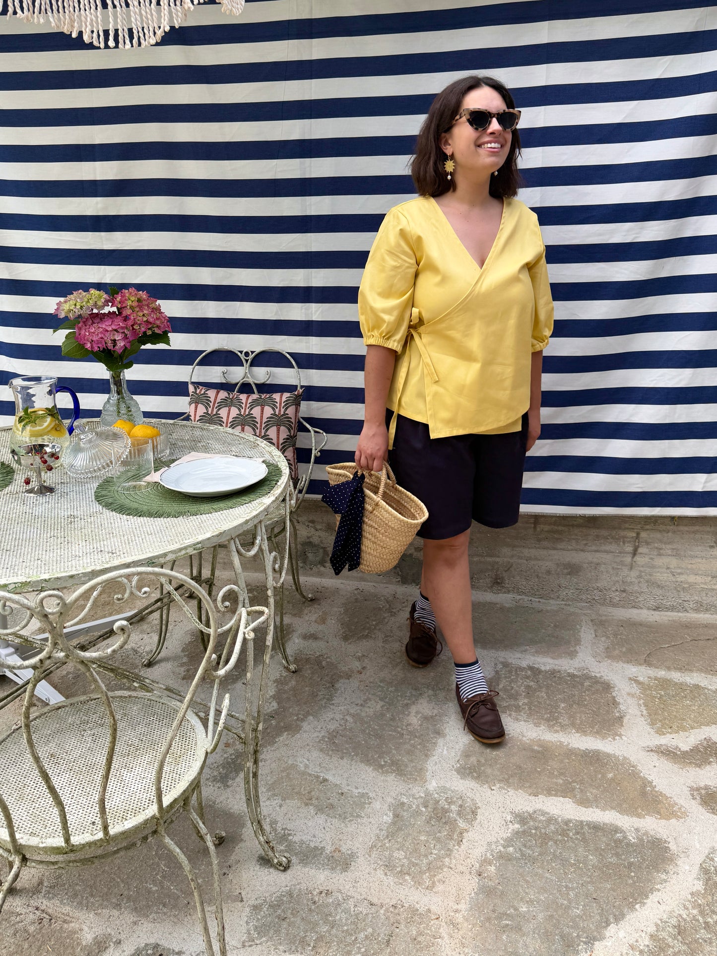 Blusa Clementina gialla