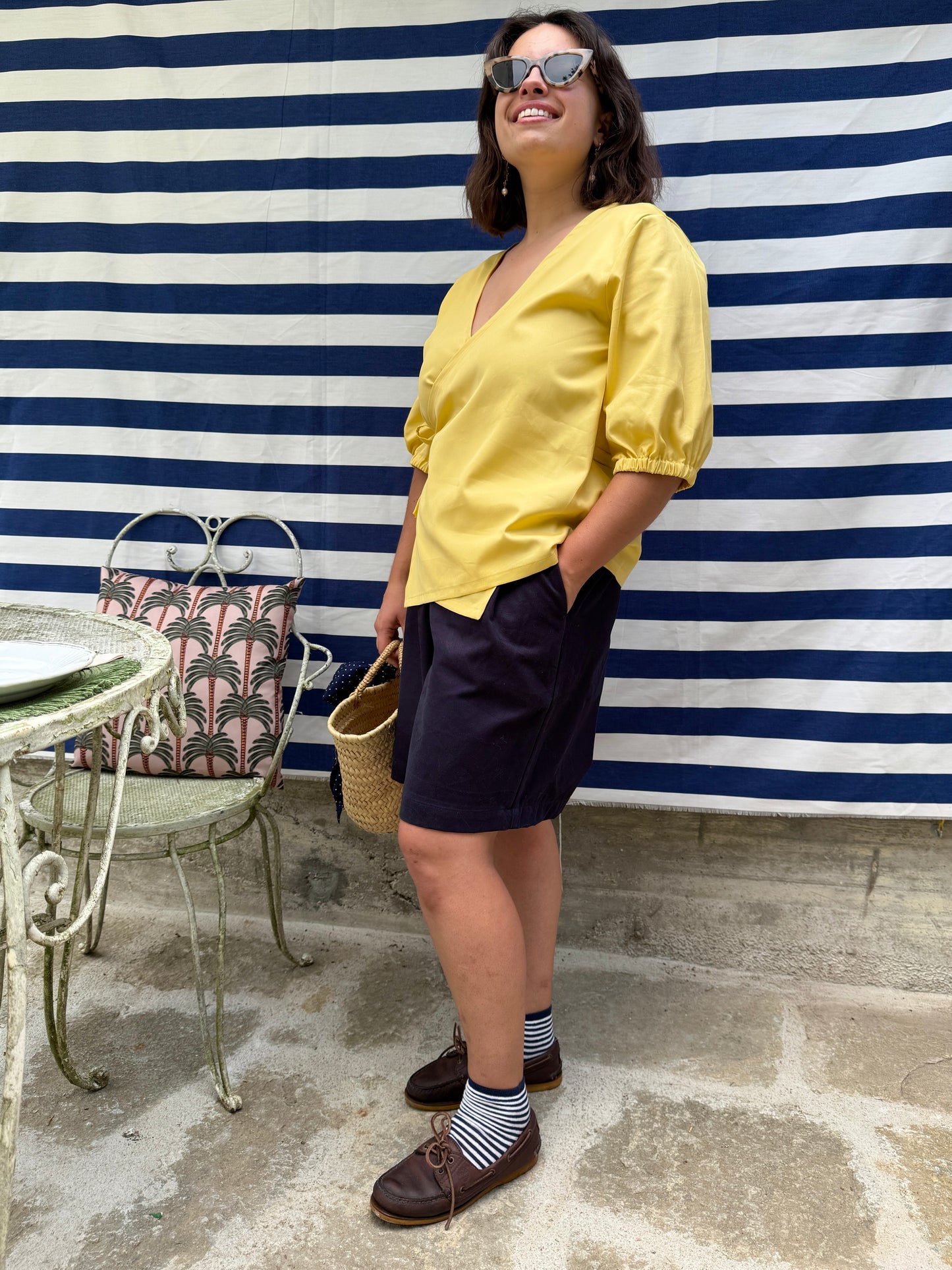 Blusa Clementina gialla