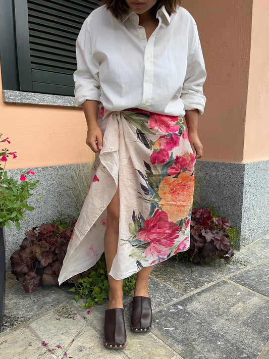 Pareo fantasia fiori