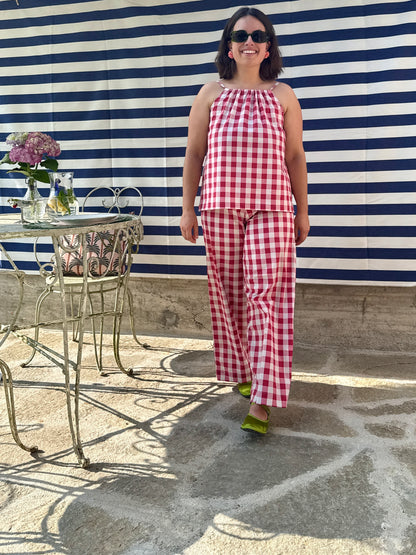Pantalone Pajamas quadri