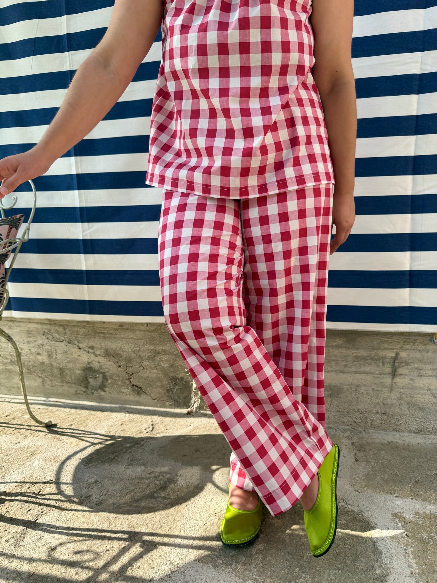 Pantalone Pajamas quadri