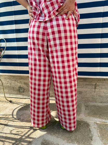 Pantalone Pajamas quadri