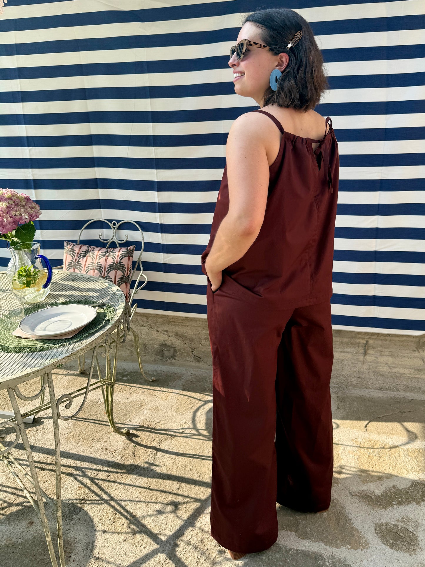 Pantalone Evergreen marrone