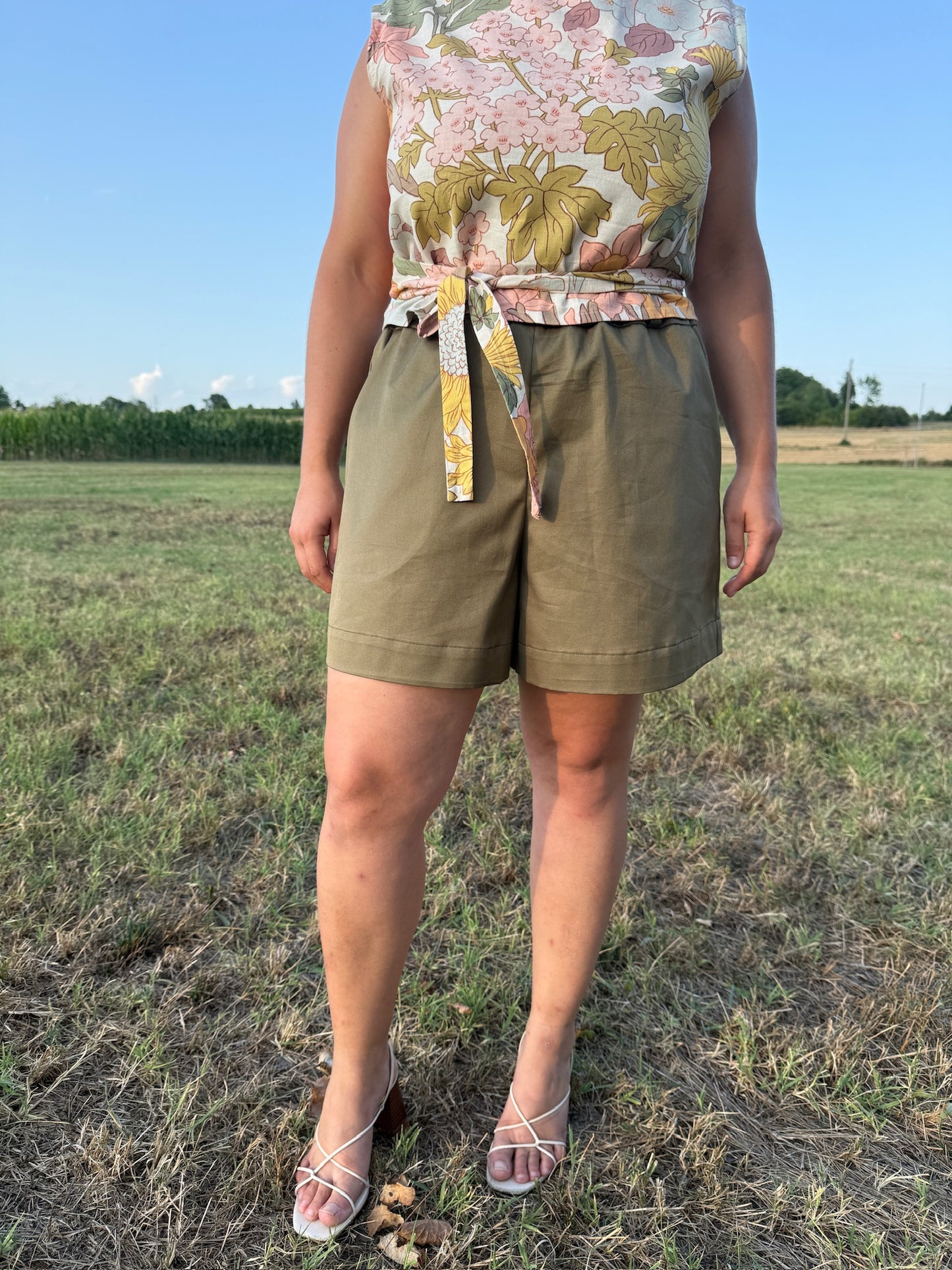 Shorts Holidays verde militare