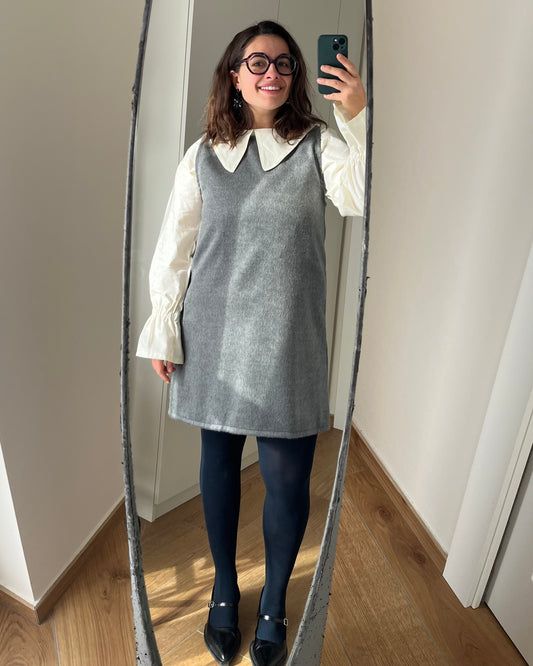 Scamiciato Twiggy grigio