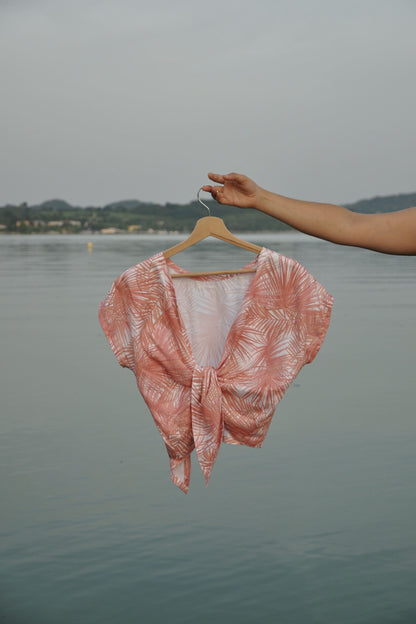 Maglia Nodo cotone palme