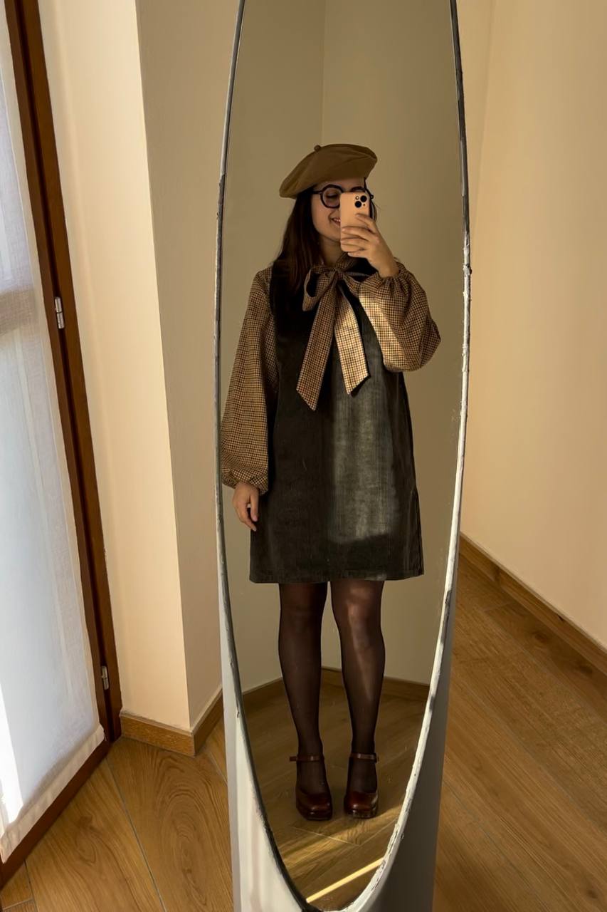 Blusa Ortensia quadretti