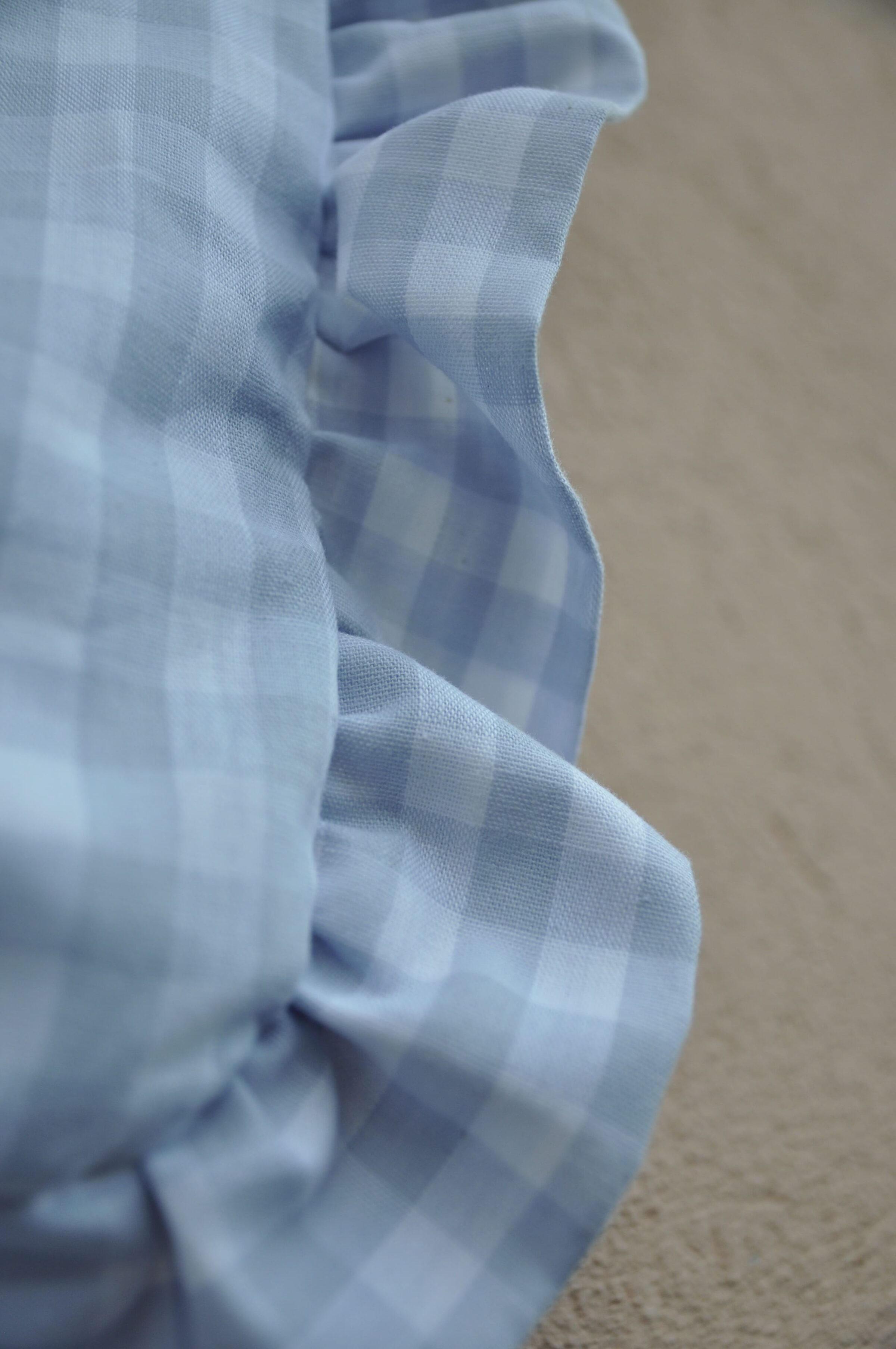 Shopper vichy azzurro - immagine 9