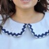 Blusa Poppy azzurra - immagine 2