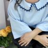 Blusa Poppy azzurra - immagine 5
