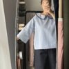 Blusa Poppy azzurra - immagine 4