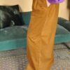 Pantaloni palazzo Evergreen velluto - immagine 4